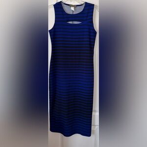 Brat Star Like New Stripped Bodycon Dress